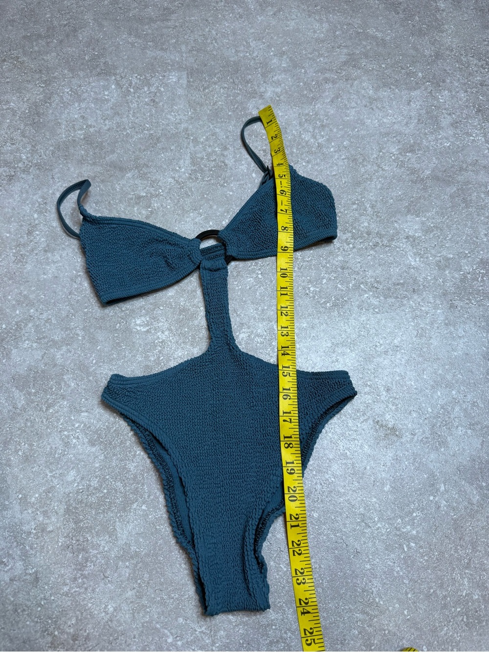 Bond-Eye Australia Halcyon Crinkle Ring Cabai One Piece Swim Suit blue onesize - Picture 5 of 12